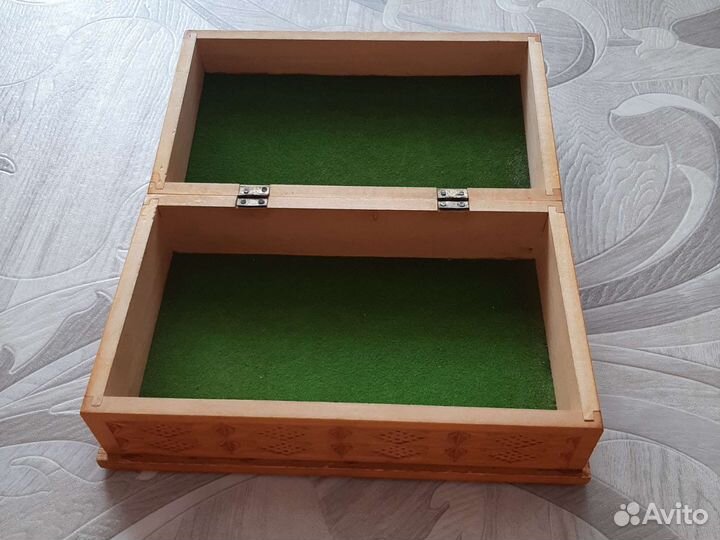 Шкатулка деревянная СССР