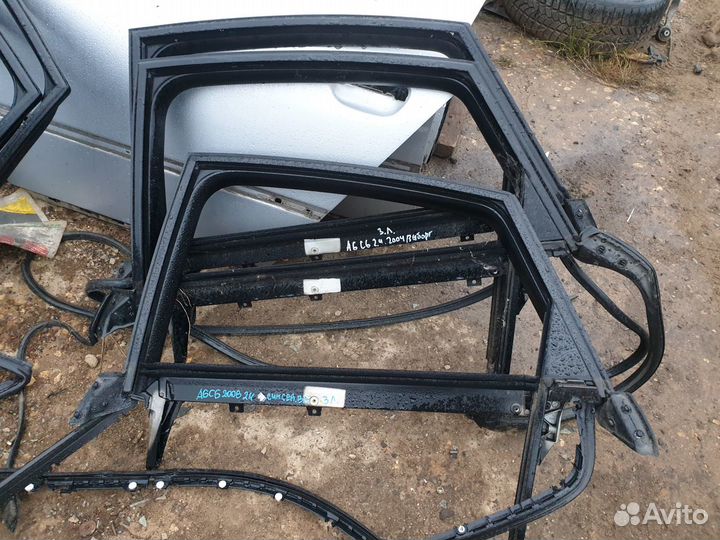 Рамка стекла двери Audi A6 C6 4F ауди а6 с6 рама