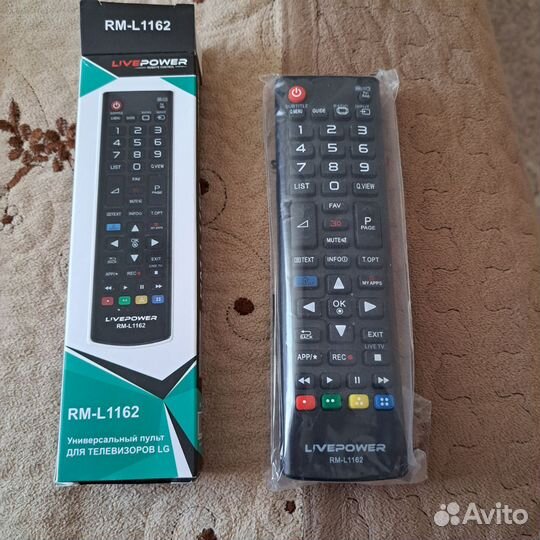 Пульт LG универсальный новый