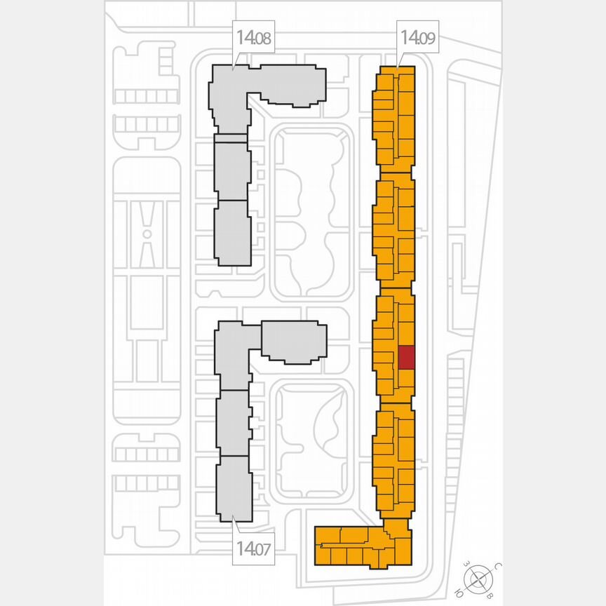2-к. квартира, 54,4 м², 1/8 эт.