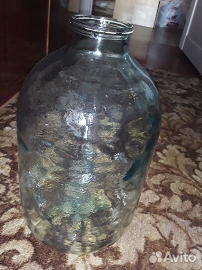 Бутыль стеклянная 10 литров