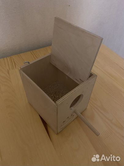 Скворечник для волнистых попугаев