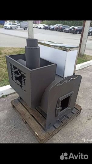 Печь на три помещения