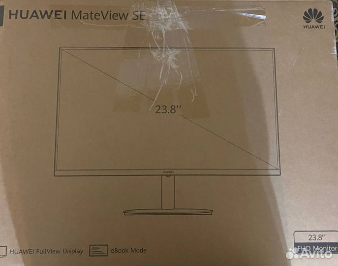 Монитор Huawei mateview se 24 + hdmi + клавиатура