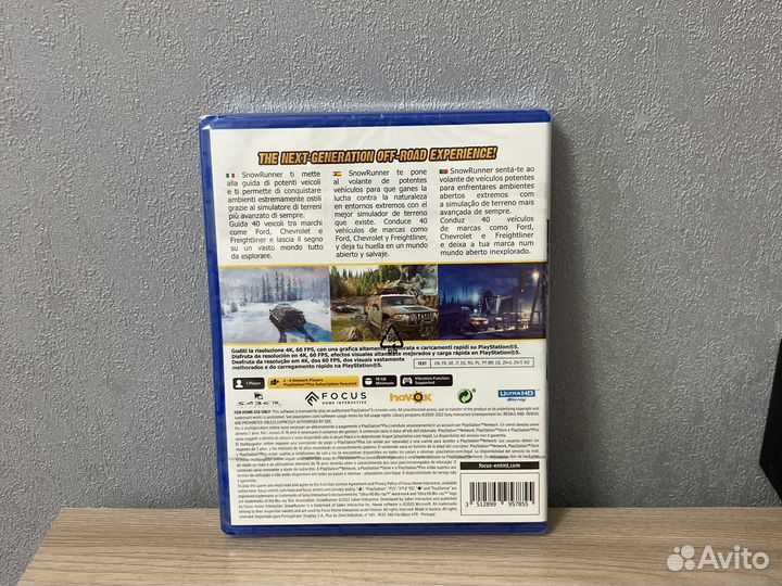 SnowRunner PS5 (русские cубтитры) Диск