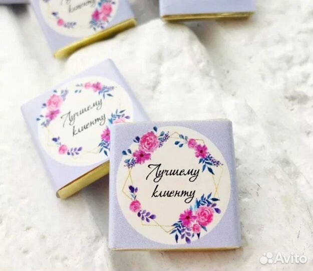 Шоколад с логотипом. Брендированный шоколад