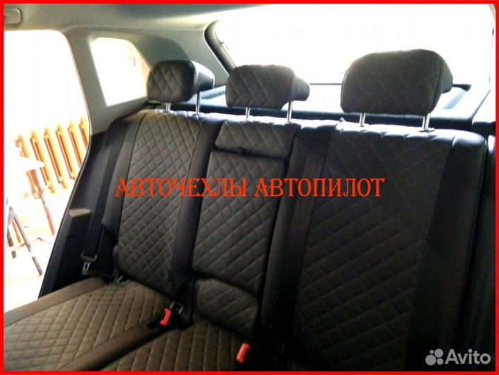 Чехлы Автопилот Volkswagen Polo 5 Hb из экокожи