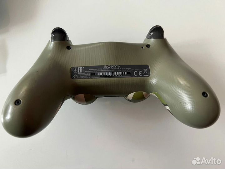 Sony DualShock 4 v2 Оригинал. Зеленый камуфляж