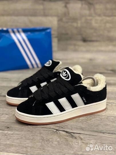 Кроссовки Adidas campus 00s Зимние на меху