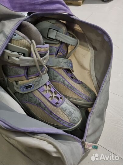 Роликовые коньки 38р; 24,5 см