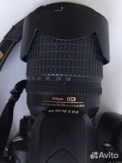 Nikon d60 зеркальный фотоаппарат, ремень, сумка