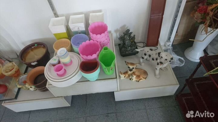 Горшки керамика и другой товар