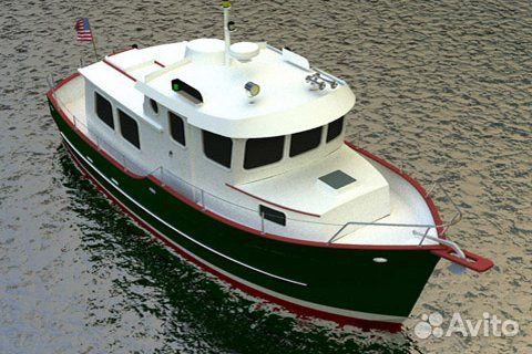 Новая траулерная яхта 