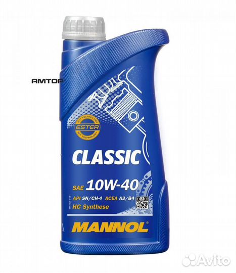 Mannol MN7501-1 Масло моторное mannol 7501 Classic