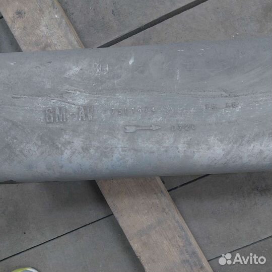 Глушить niva chevrolet задняя часть