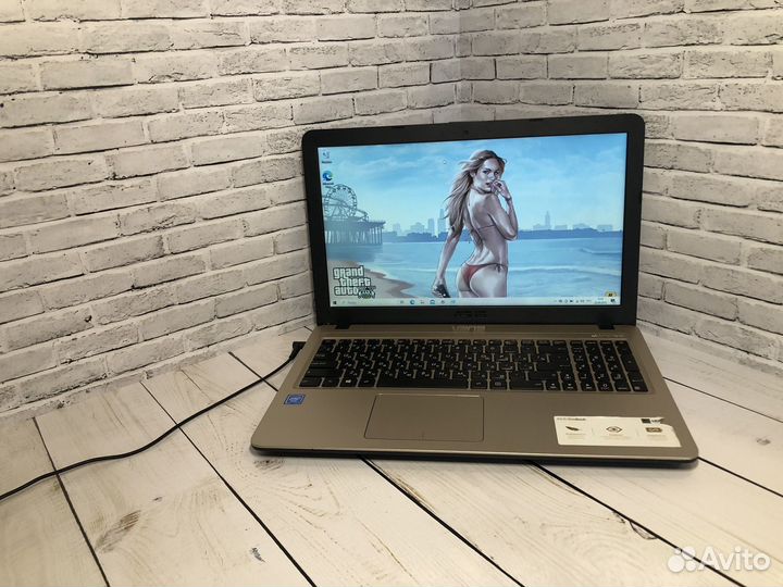 Как новый ноутбук asus N4000/4Gb