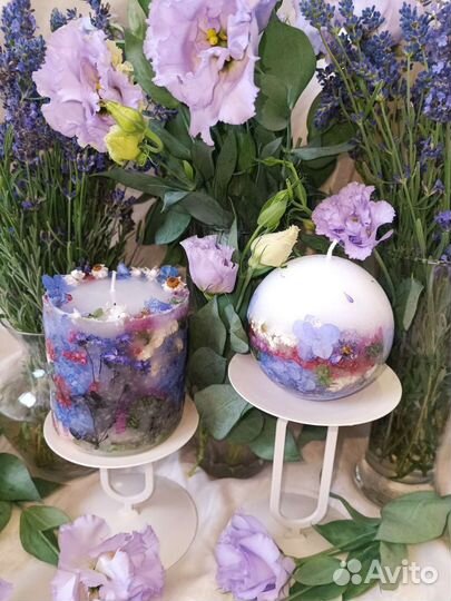 Наборы цветочных свечей