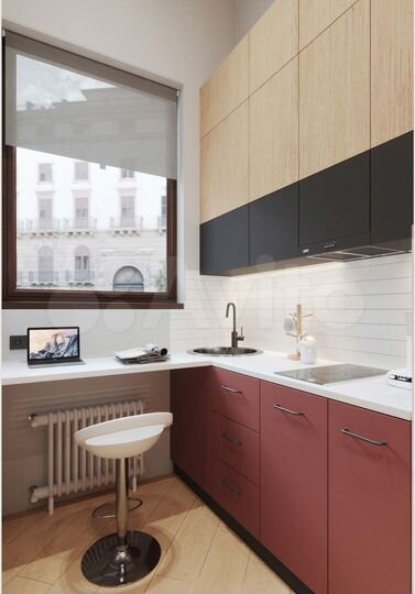 Гостиница, 24.4 м²