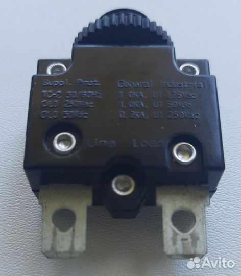 Тепловое реле предохранитель 8А 125/250V