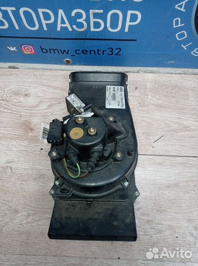 Моторчик доп печки на BMW X5 Е53