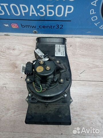Моторчик доп печки на BMW X5 Е53