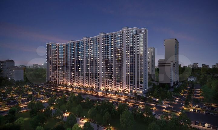 2-к. квартира, 78,1 м², 17/25 эт.