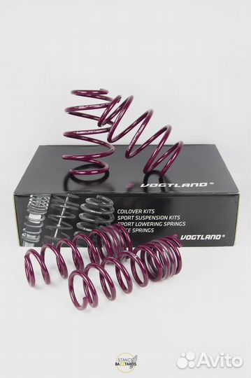 Пружины Vogtland с занижением Skoda Octavia 2 (A5)