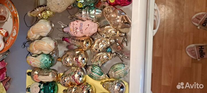 Елочные игрушки СССР