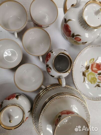Сервиз Букет чайных роз лфз