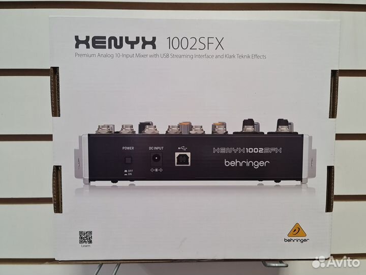 Behringer xenyx 1002SFX микшерный пульт