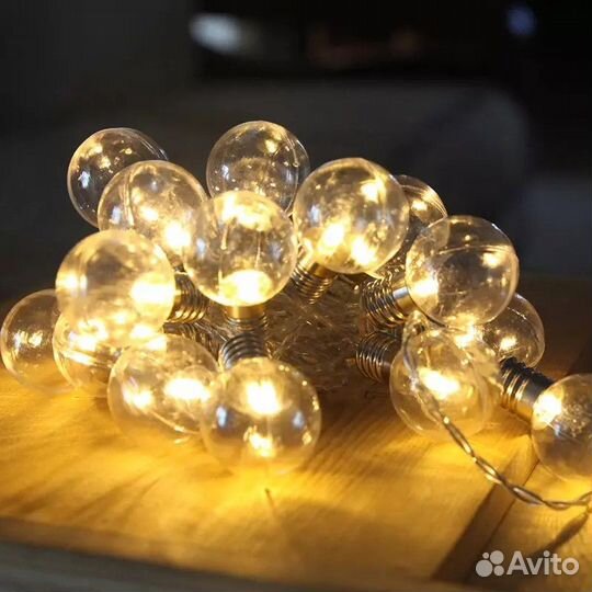 Гирлянды оптом. Гирлянда Лампочки оптом