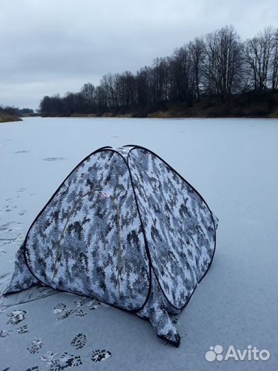 Палатка для зимней рыбалки 3х слойная