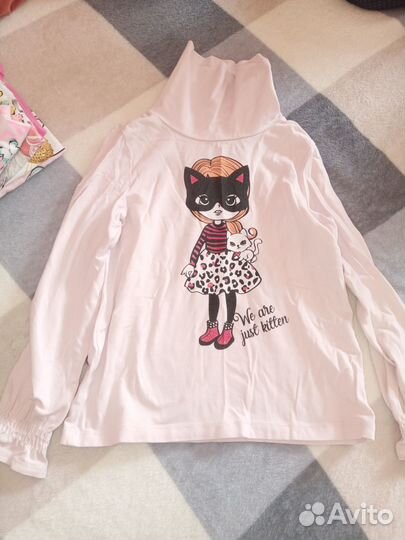 Вещи пакетом на девочку 116-122