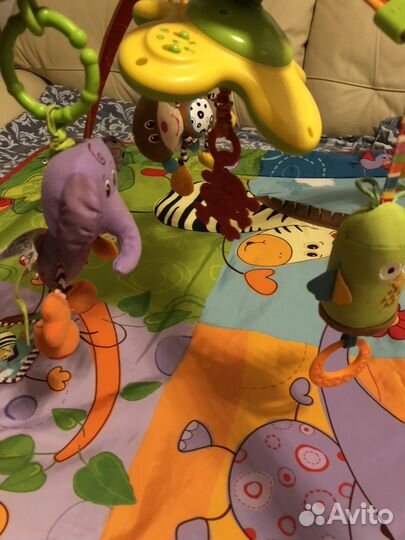 Детский развивающий коврик « сафари» Тини лав