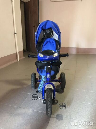 Трехколесный велосипед с родительской ручкой