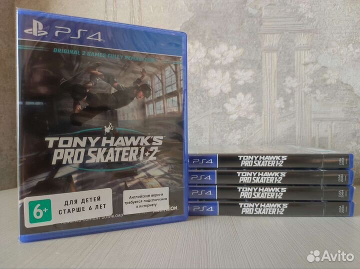 Tony Hawk pro skater 1 + 2 ps4