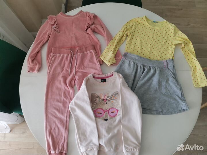 Вещи для девочки 122-128 пакетом