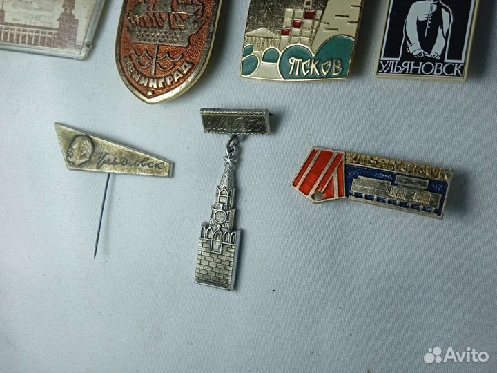 Значок СССР города