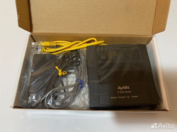 Модем zyxel adsl2+