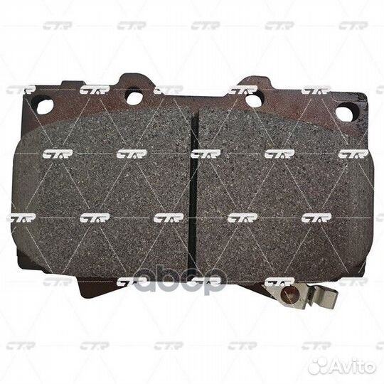 Колодки тормозные перед toyota land cruiser 100