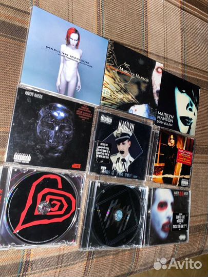 Коллекция CD дисков Marilyn Manson