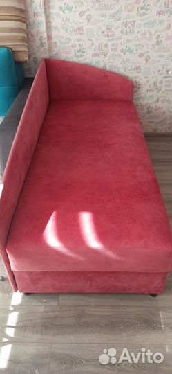 Детская кровать с ящиком мягкая