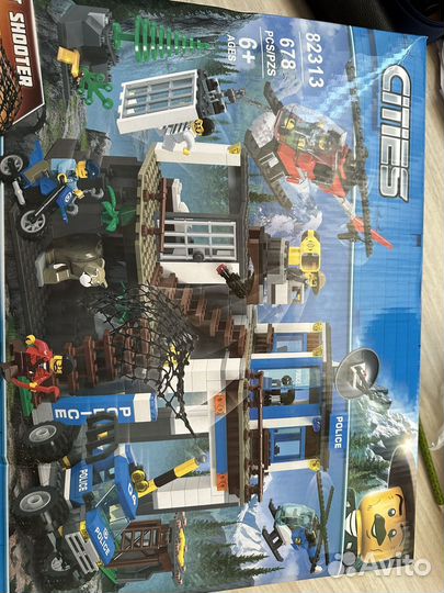 Конструктор Полицейский участок в горах