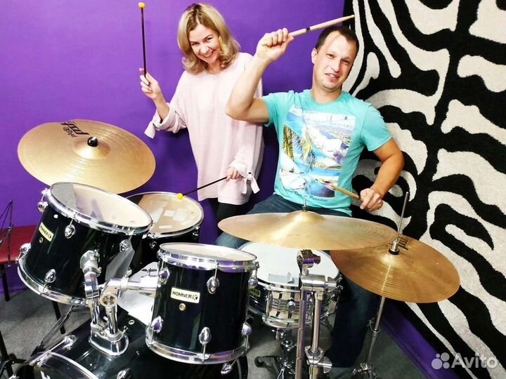 Уроки игры на барабанах. Занятия на ударных