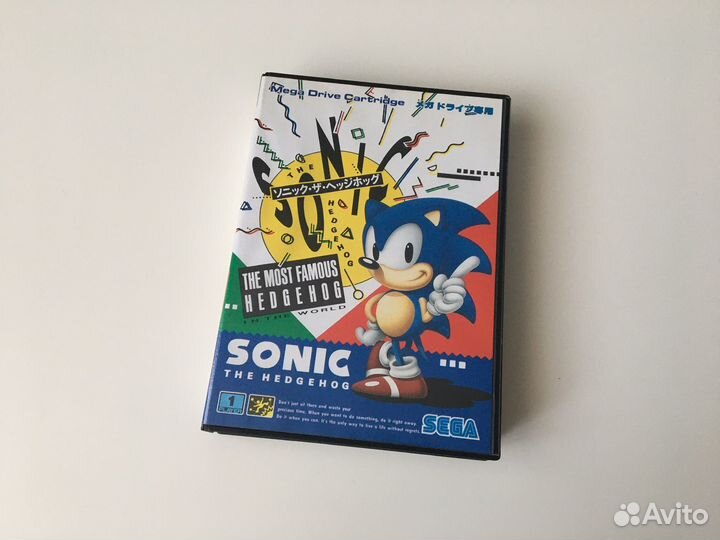 Sonic The Hedgehog sega mega drive