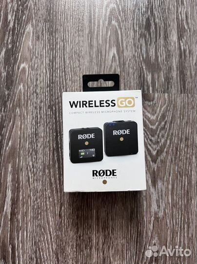 Радиосистема Rode wireless go (фонит)