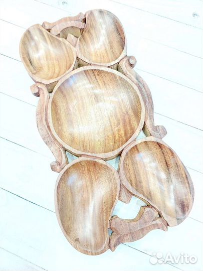 Менажница из дерева