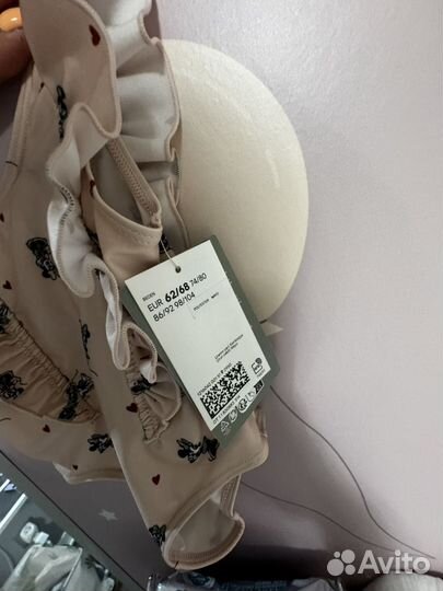 Купальник на девочку h&m 62 см
