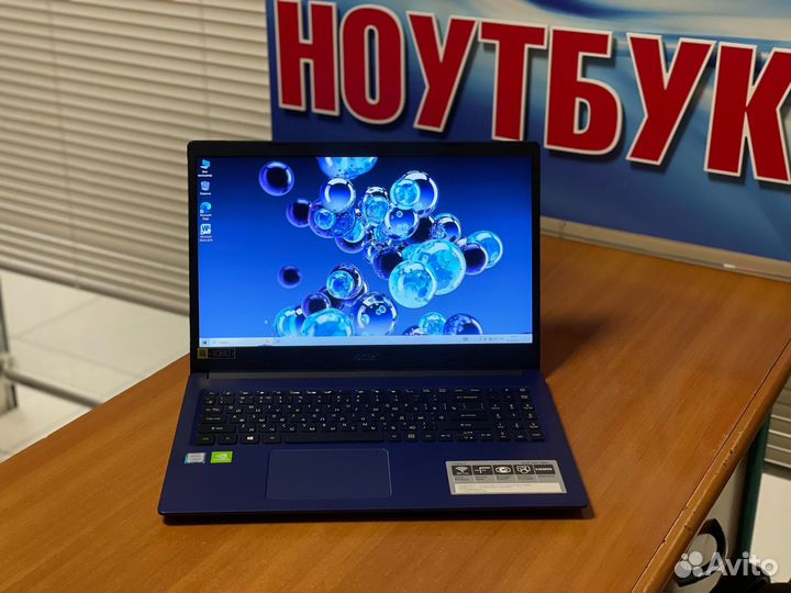 Свежий красивый игровой ноутбук Acer / 12gb