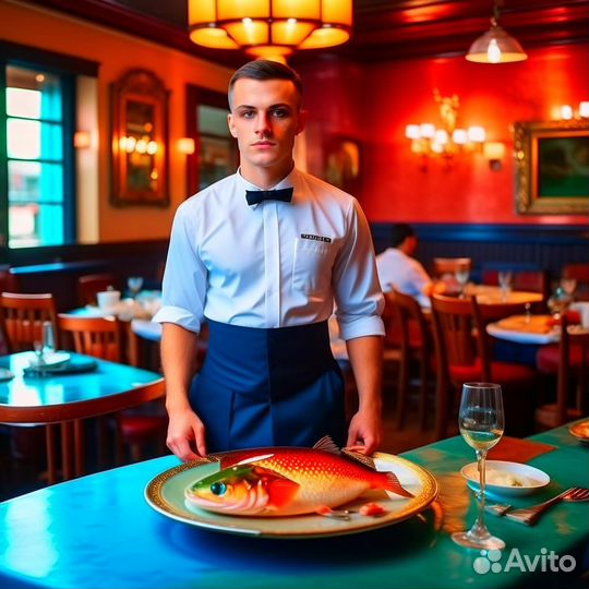 Официант. Москва (не вахта)